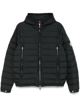 Moncler: Чёрная куртка 