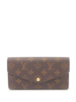 Louis Vuitton Pre-Owned: Коричневый кошелёк 