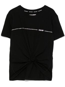 DKNY: Чёрная футболка 