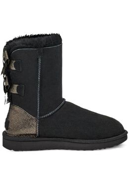 UGG: Чёрные ботинки  Bailey