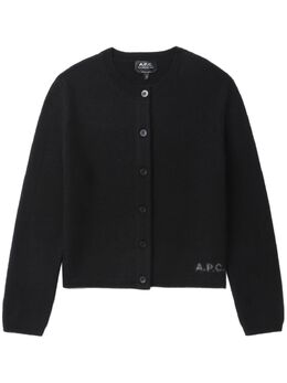 A.P.C.: Чёрный кардиган 