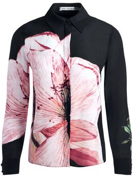 alice + olivia: Чёрная рубашка  Willa