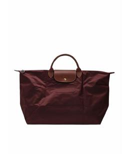 LONGCHAMP: Бордовая сумка 