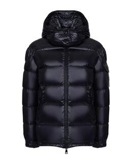 MONCLER: Чёрная куртка 