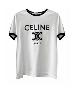 CELINE: Футболка с надписями 