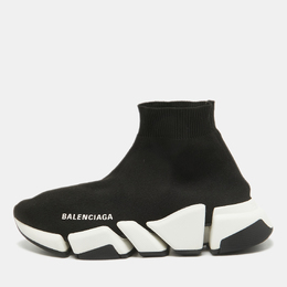 Balenciaga: Чёрные кроссовки  Speed Trainer