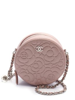 CHANEL Pre-Owned: Розовая сумка 