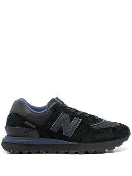 New Balance: Чёрные кроссовки  574