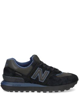 New Balance: Чёрные кроссовки  574