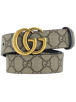 Gucci: Ремень  GG Marmont