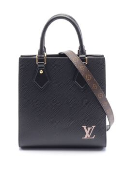 Louis Vuitton Pre-Owned: Чёрная сумка 