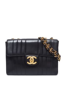 CHANEL Pre-Owned: Чёрная сумка 