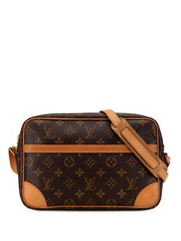 Louis Vuitton Pre-Owned: Коричневая сумка через плечо 