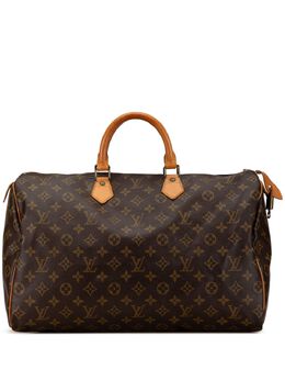 Louis Vuitton Pre-Owned: Коричневая сумка 