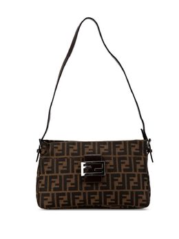 Fendi Pre-Owned: Коричневая сумка 