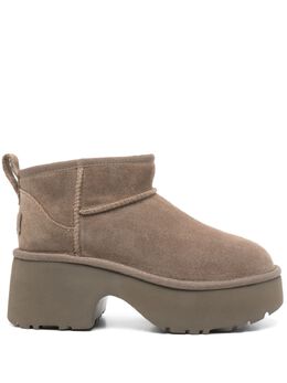 UGG: Коричневые ботинки  Ultra Mini