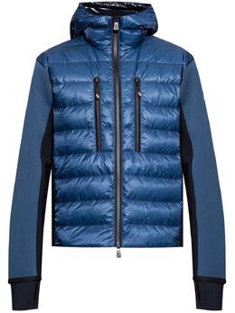 Moncler Grenoble: Голубая куртка 