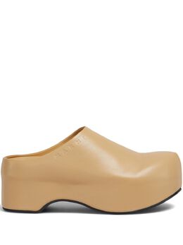 Marni: Бежевые сабо 