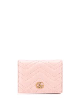 Gucci: Розовый кошелёк  GG