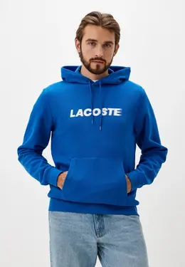 Lacoste: Синяя толстовка 