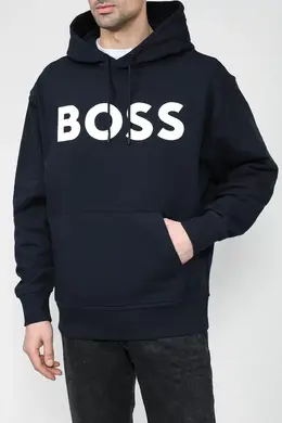 BOSS: Синяя толстовка 