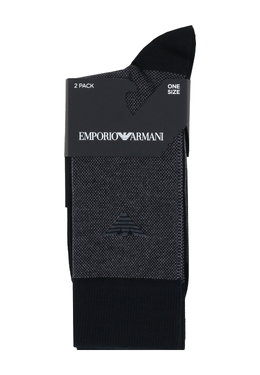 EMPORIO ARMANI Underwear: Чёрные носки 