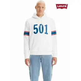 Levi's: Белая толстовка  Standard Graphic