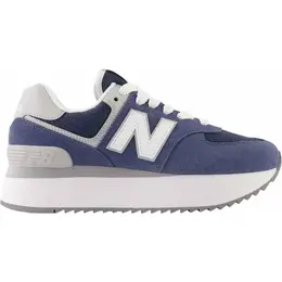 New Balance: Синие кроссовки  574