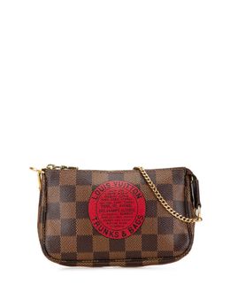 Louis Vuitton Pre-Owned: Коричневая сумка 
