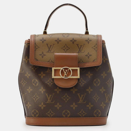 Louis Vuitton: Чёрный рюкзак 