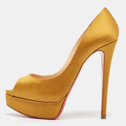 Christian Louboutin: Жёлтые туфли 