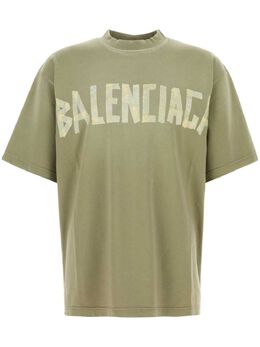 Balenciaga: Футболка с принтом 