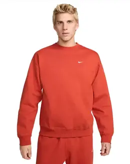 Nike: Красный свитшот 