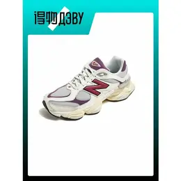 New Balance: Фиолетовые кроссовки  9060