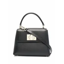 FURLA: Чёрная сумка 