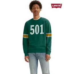 Levi's: Зелёный свитшот  Standard Graphic