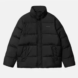 Carhartt WIP: Чёрный пуховик 