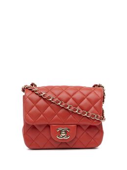 CHANEL Pre-Owned: Красная сумка через плечо 