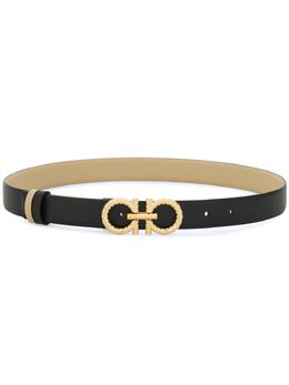Ferragamo: Ремень  Gancini
