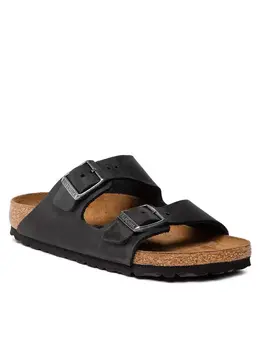 Birkenstock: Чёрные сабо  Arizona BS