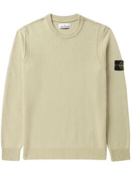 Stone Island: Светлый свитер  Compass