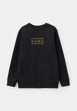 Vans: Чёрный свитшот 