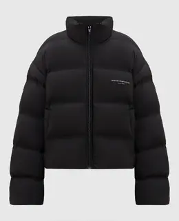 Alexander Wang: Чёрный пуховик 