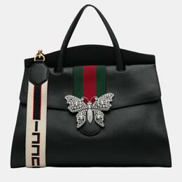 Gucci: Чёрная сумка 