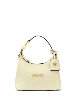 Versace: Жёлтая сумка 