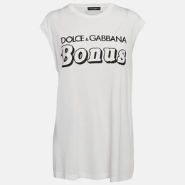 Dolce & Gabbana: Белая футболка  T