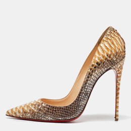 Christian Louboutin: Бежевые туфли  So Kate