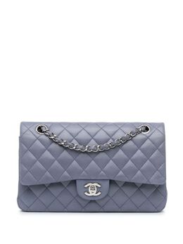 CHANEL Pre-Owned: Фиолетовая сумка 