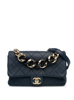 CHANEL Pre-Owned: Двухцветная сумка 