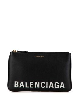 Balenciaga Pre-Owned: Чёрный клатч 